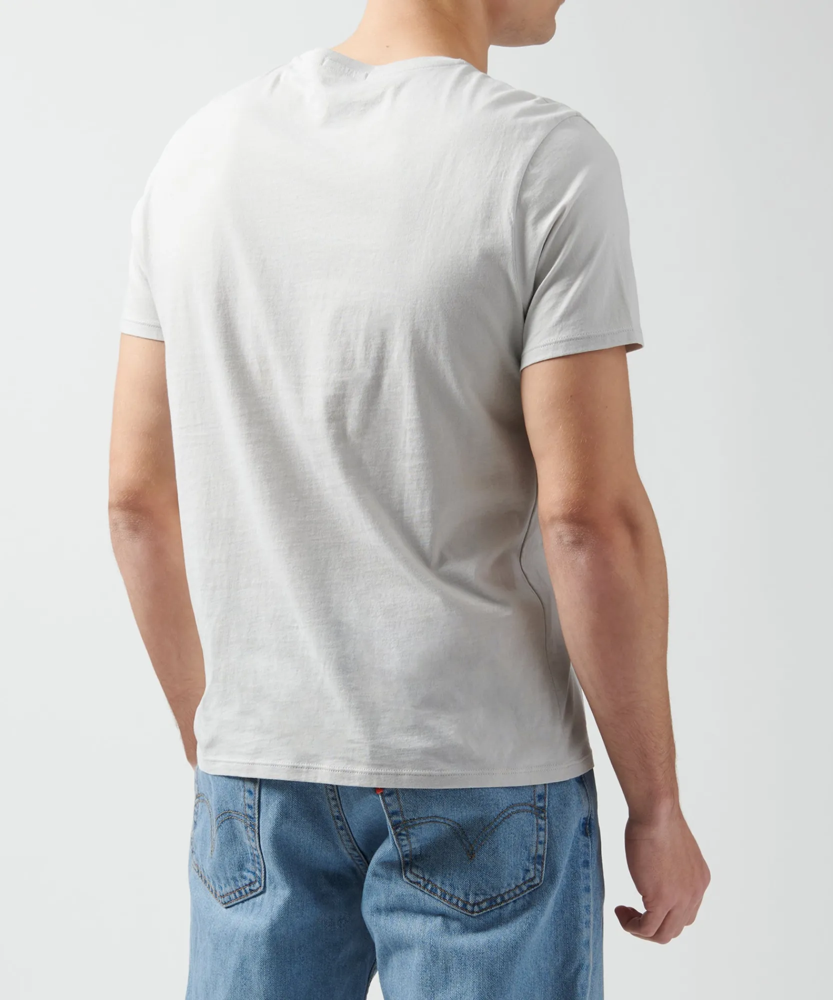 Classic Jersey Crew Neck Tee -|ATM Anthony Thomas Melillo Clearance