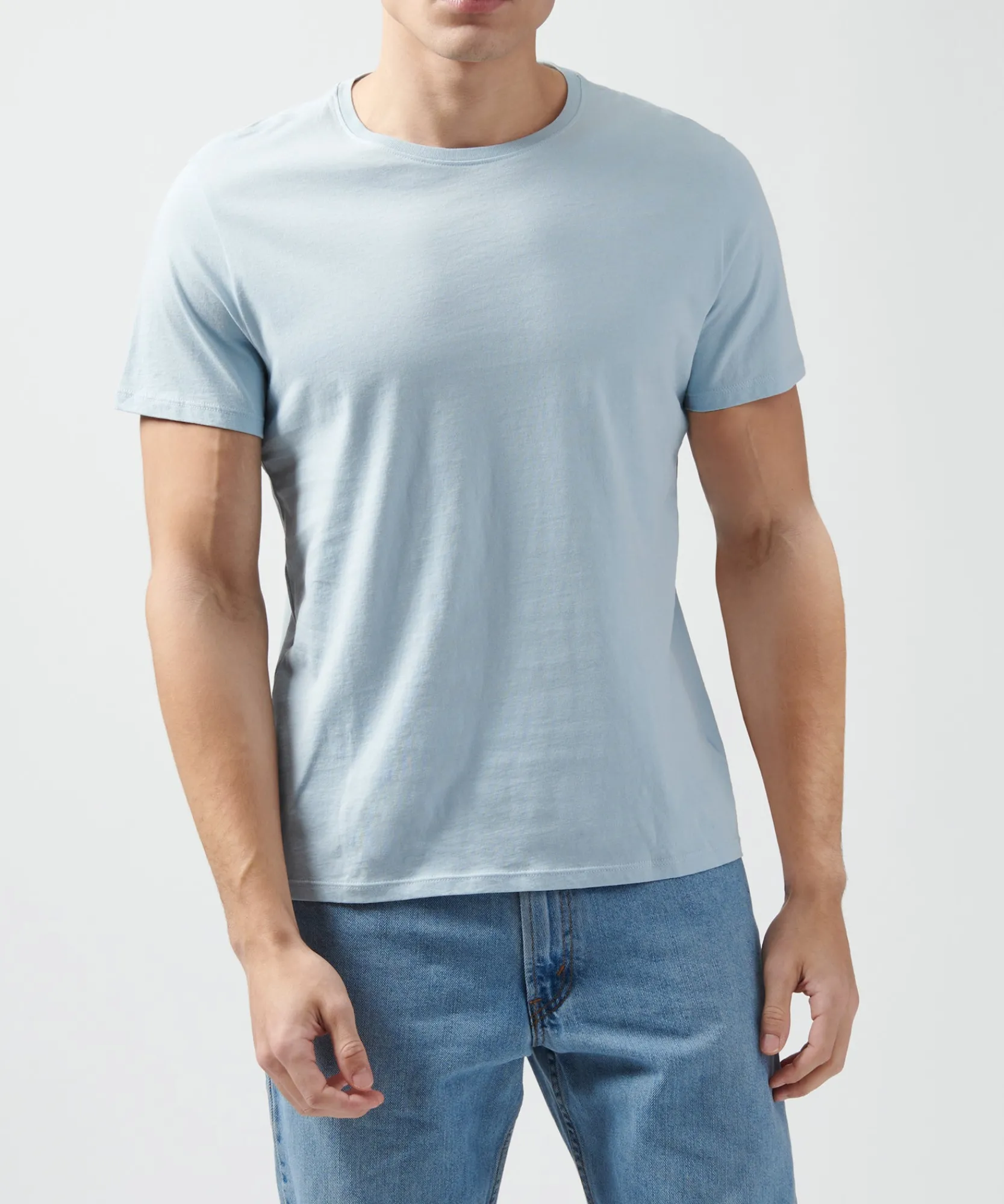 Classic Jersey Crew Neck Tee -|ATM Anthony Thomas Melillo Clearance