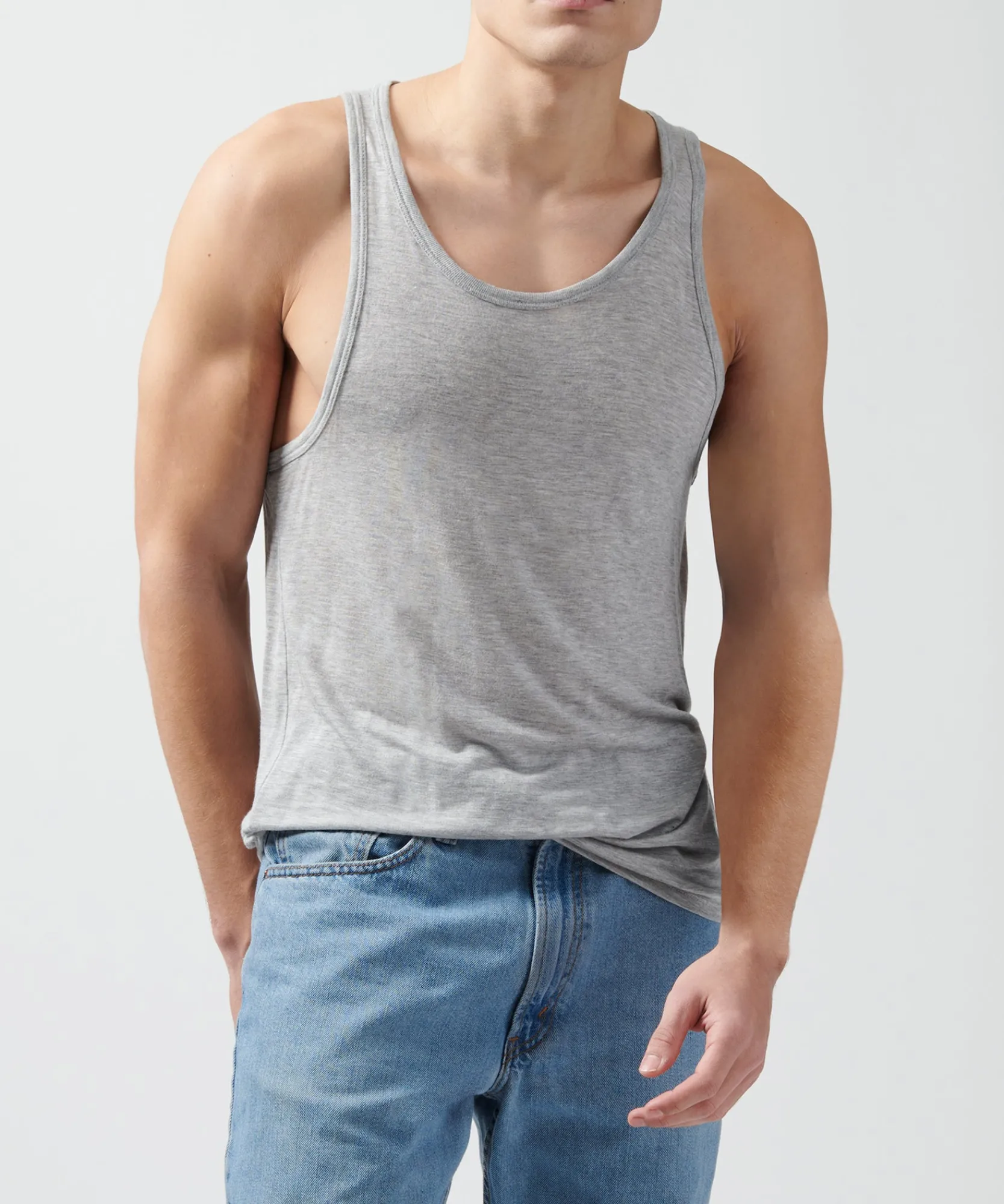 Modal Jersey Tank -|ATM Anthony Thomas Melillo New
