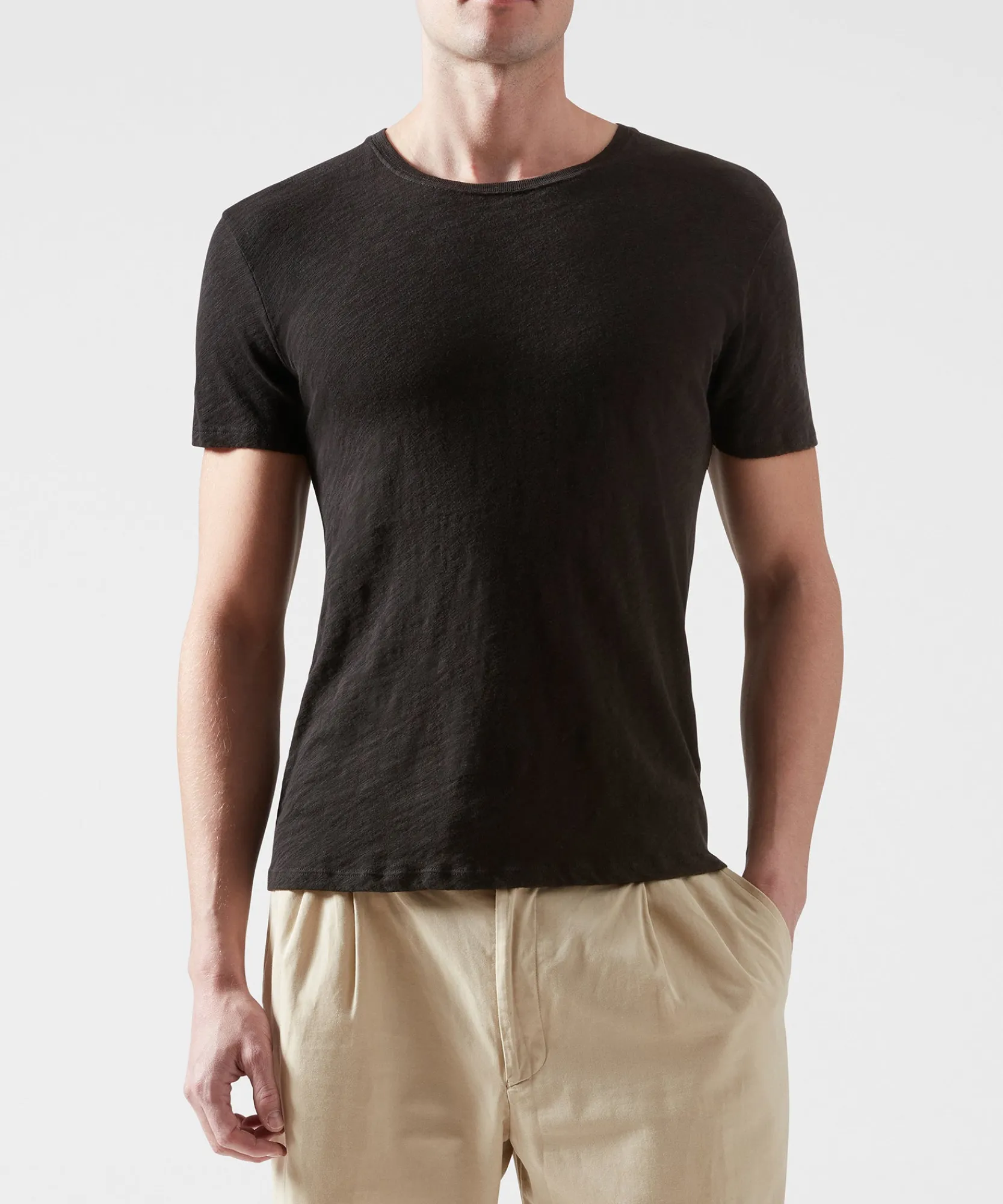 Slub Jersey Crew Neck Tee -|ATM Anthony Thomas Melillo Discount