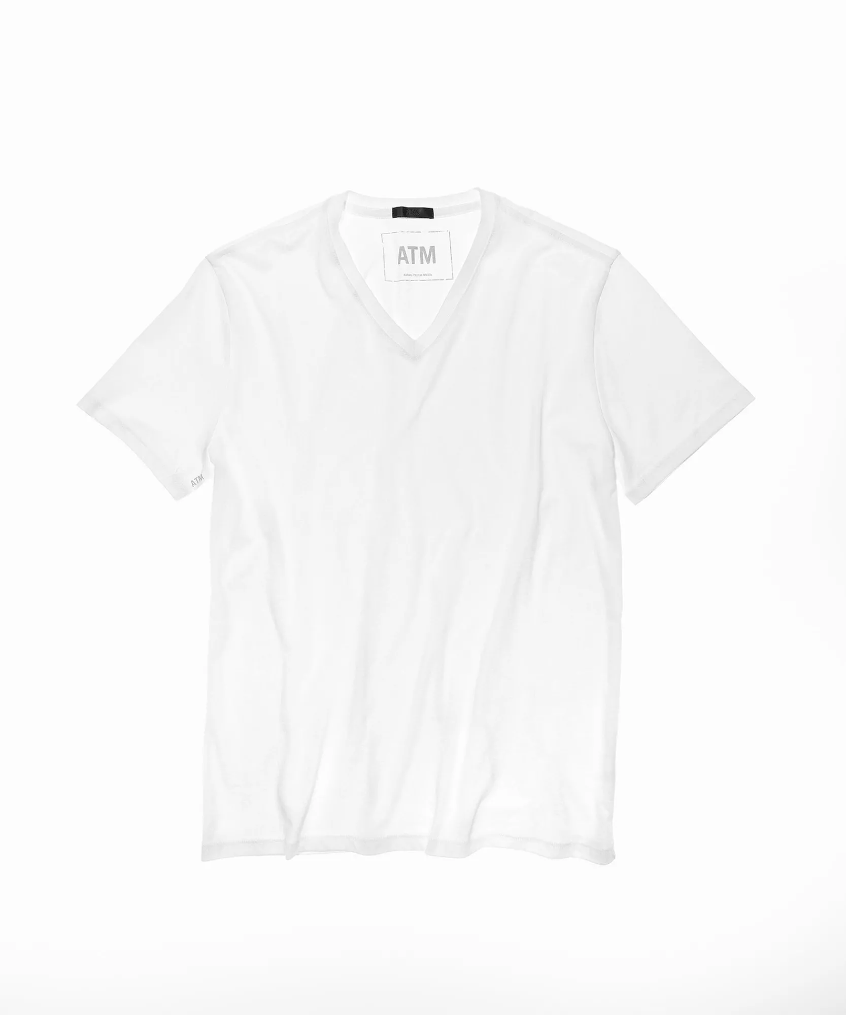 Classic Jersey V-Neck Tee -|ATM Anthony Thomas Melillo Outlet