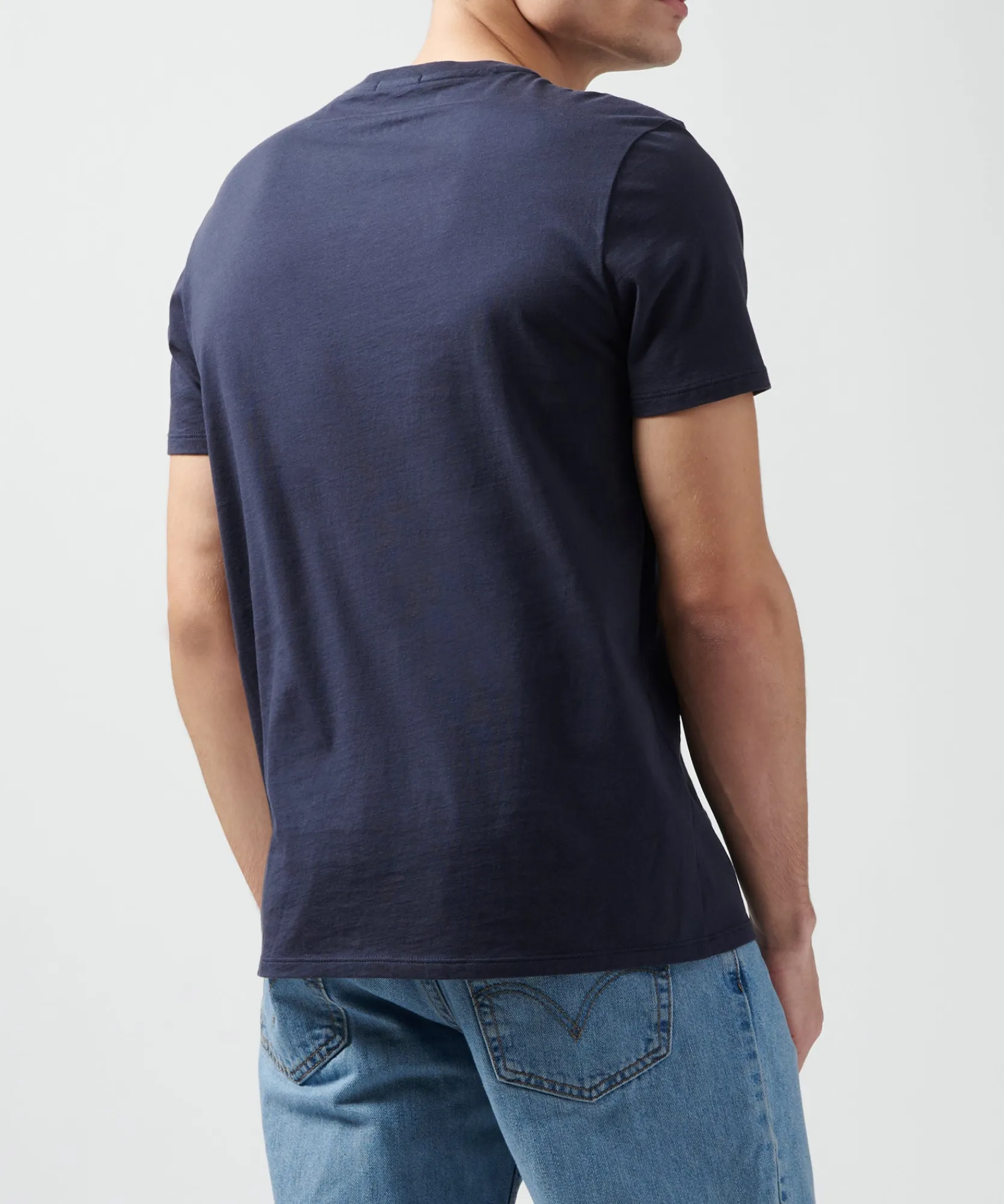 Classic Jersey Crew Neck Tee -|ATM Anthony Thomas Melillo Clearance