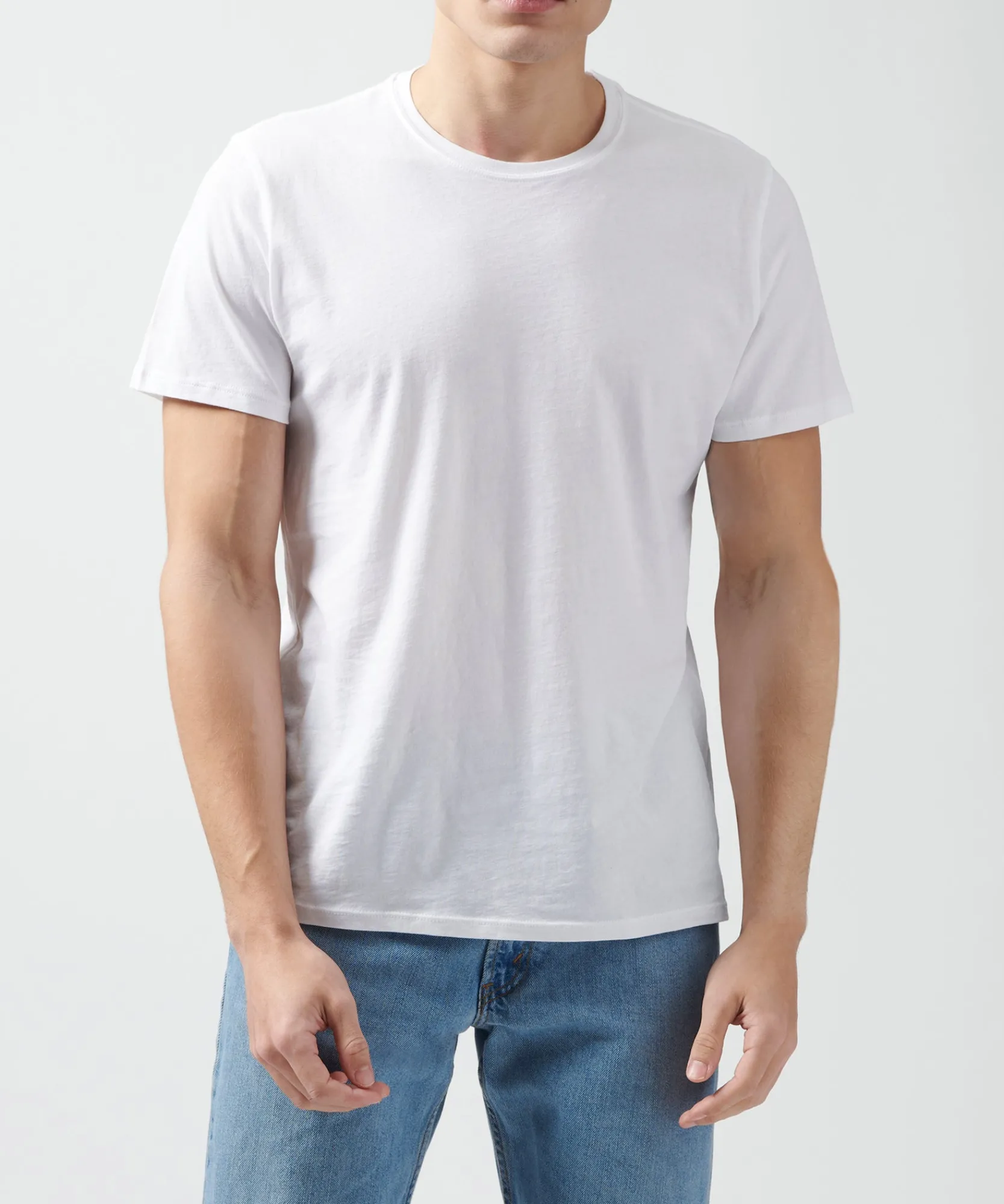 Classic Jersey Crew Neck Tee -|ATM Anthony Thomas Melillo Online