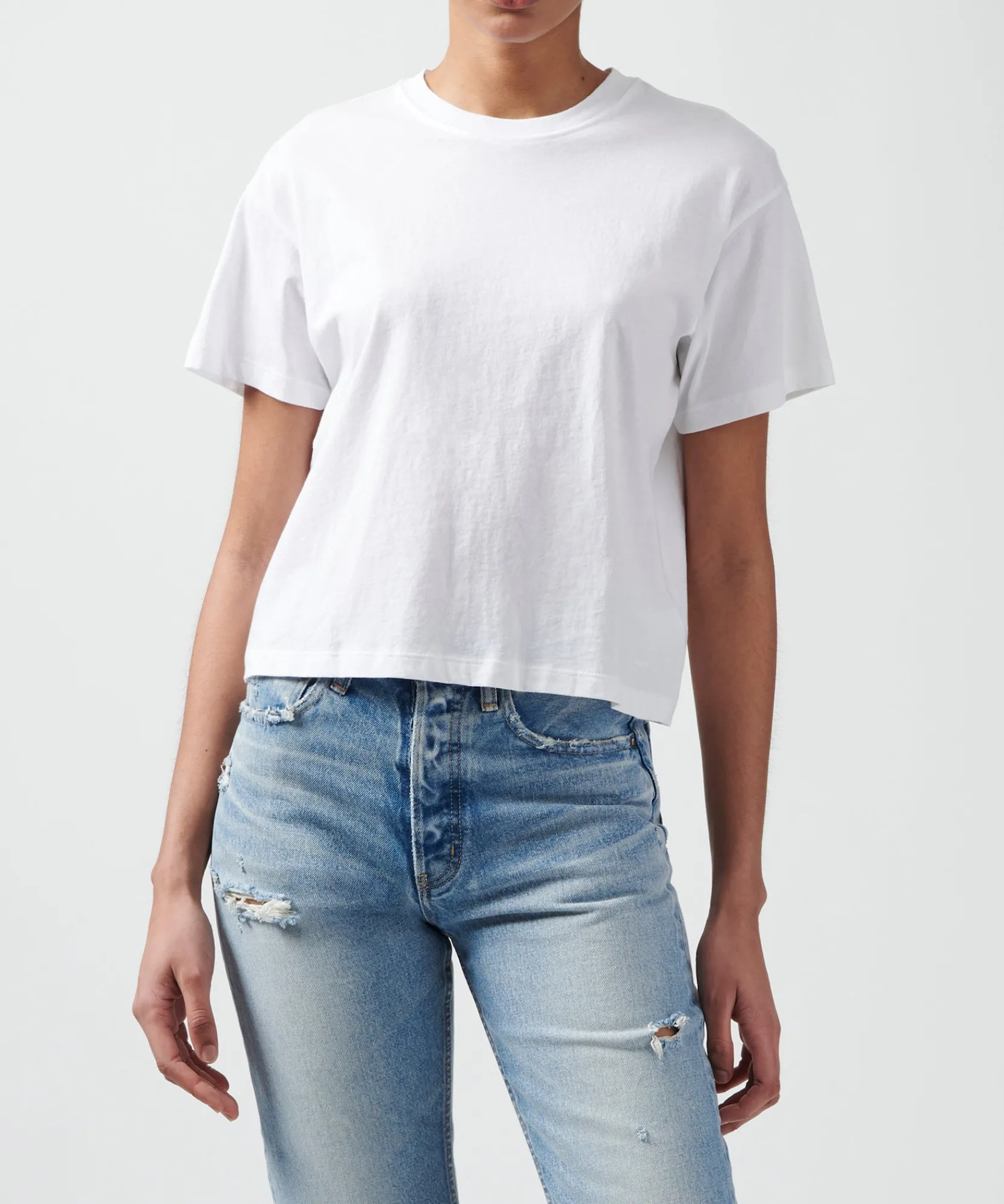 Classic Jersey Short Sleeve Boy Tee -|ATM Anthony Thomas Melillo Fashion