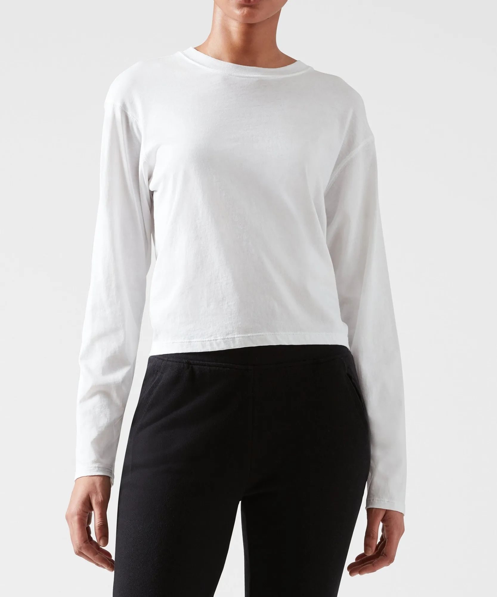 Classic Jersey Long Sleeve Boy Tee -|ATM Anthony Thomas Melillo Clearance