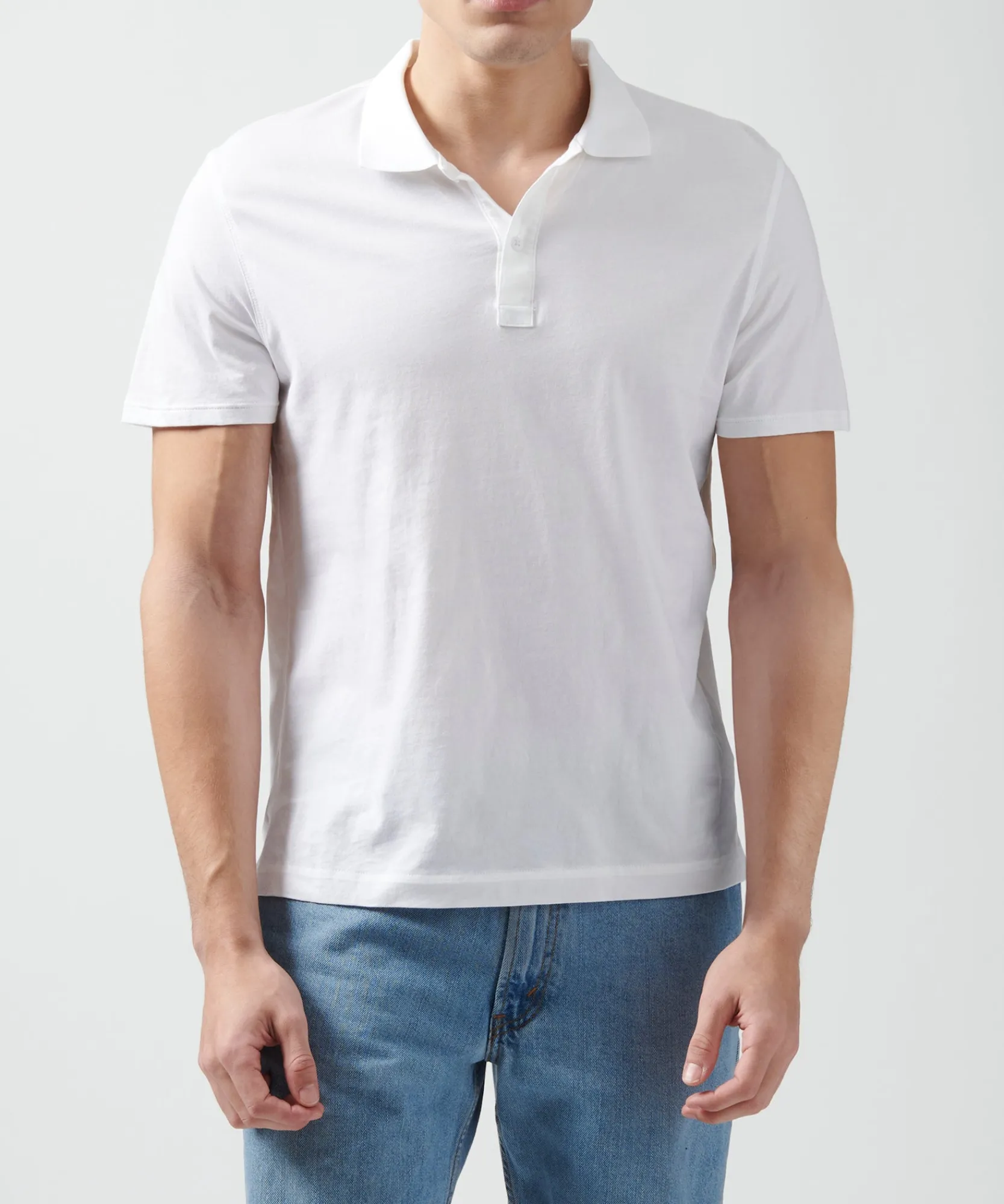 Classic Jersey Polo -|ATM Anthony Thomas Melillo Hot