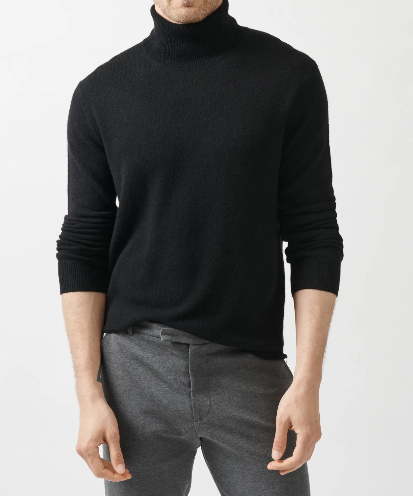 Recycled Cashmere Turtleneck Sweater -|ATM Anthony Thomas Melillo Discount