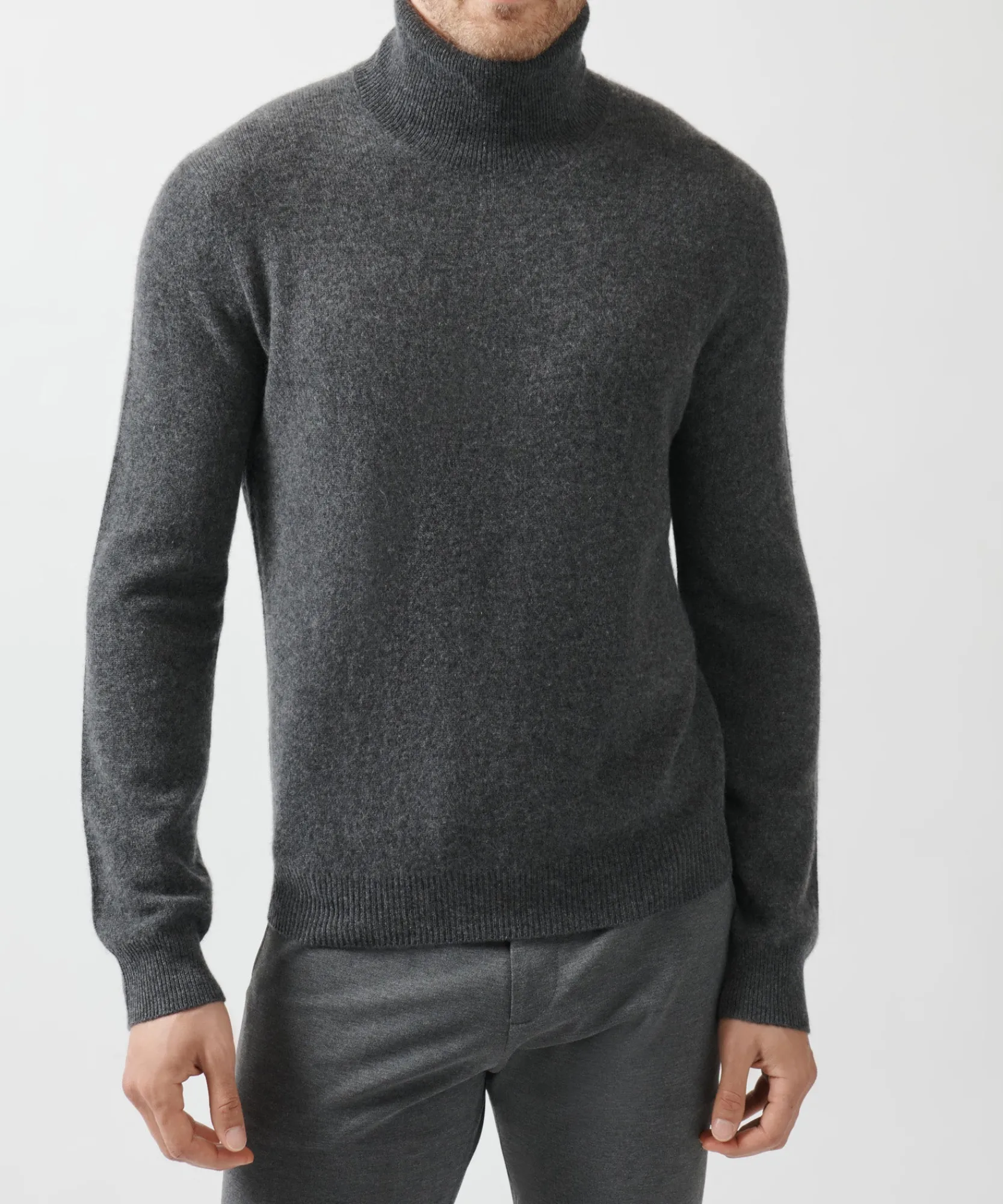 Recycled Cashmere Turtleneck Sweater -|ATM Anthony Thomas Melillo Online
