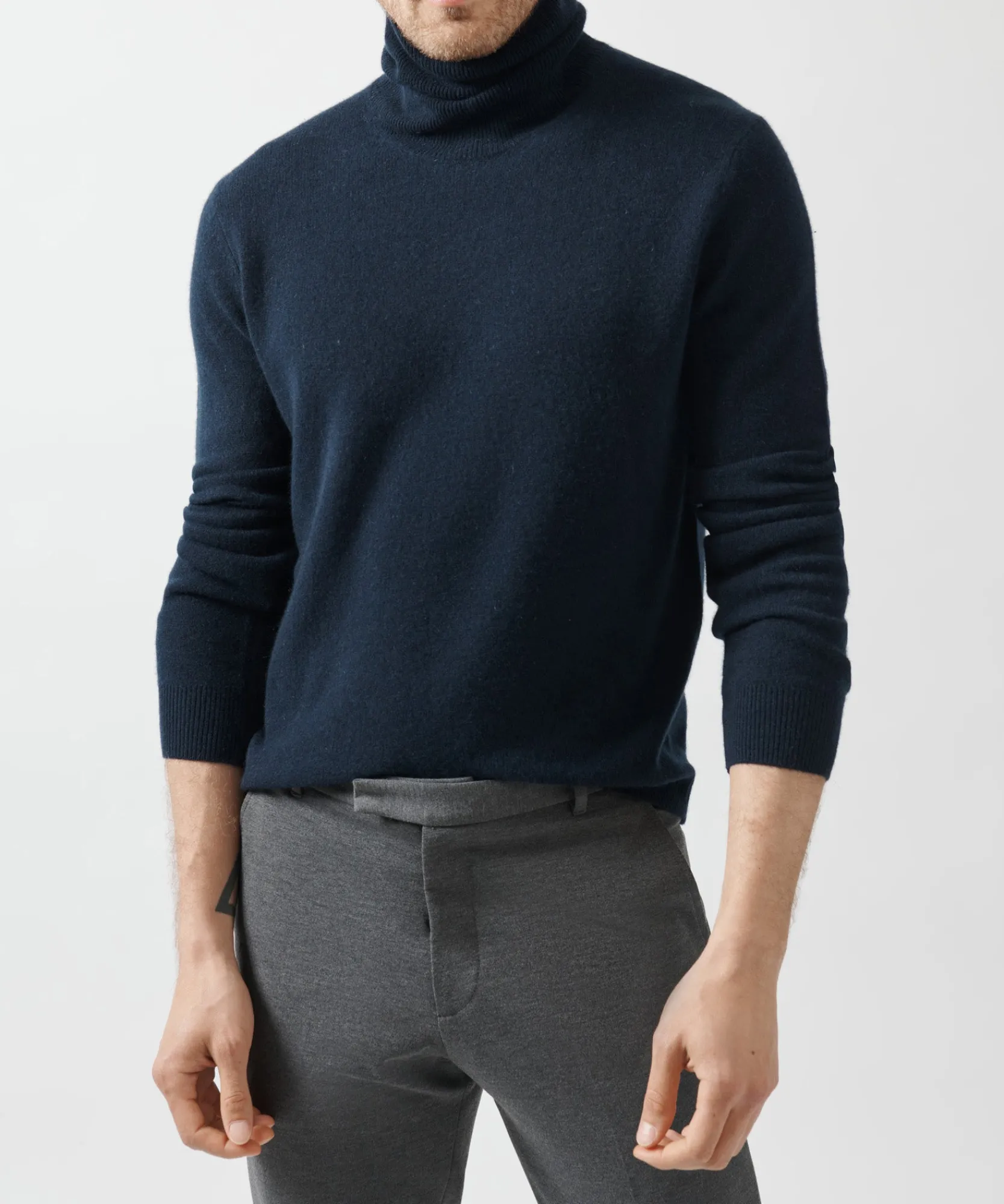Recycled Cashmere Turtleneck Sweater -|ATM Anthony Thomas Melillo Best