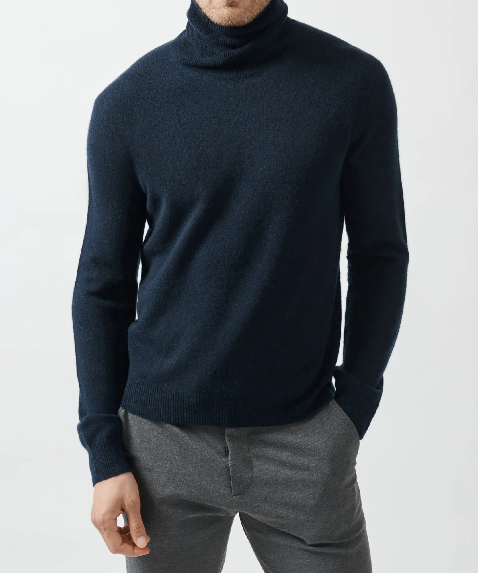 Recycled Cashmere Turtleneck Sweater -|ATM Anthony Thomas Melillo Best