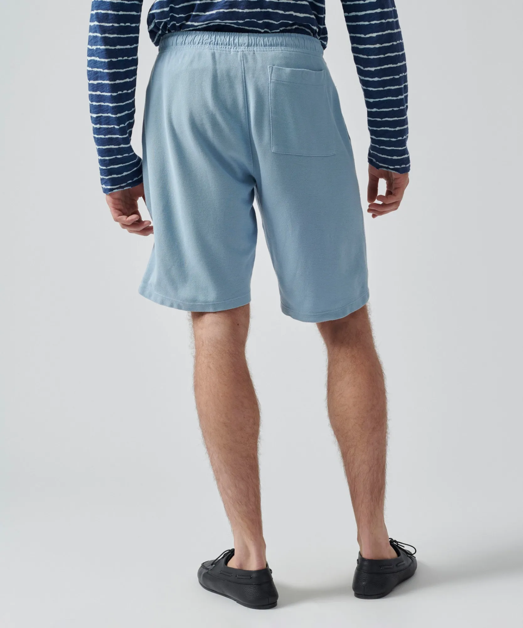 Cotton Pique Pull-On Shorts -|ATM Anthony Thomas Melillo Sale