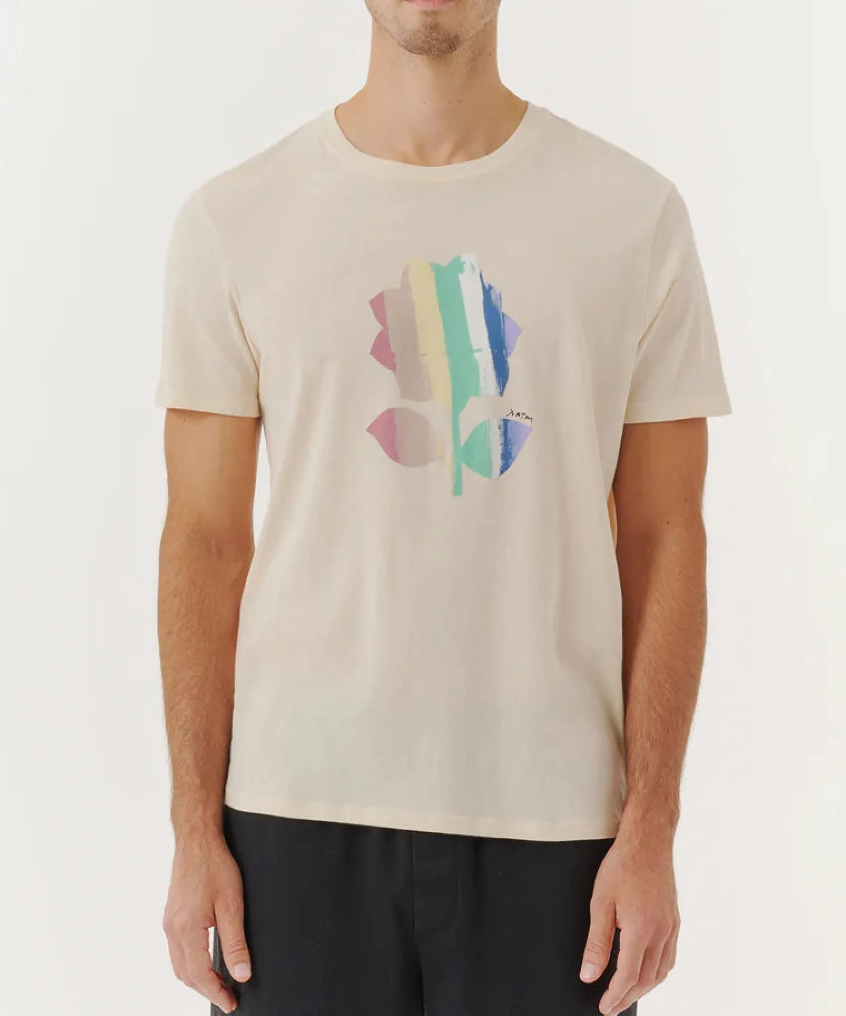 High Twist Jersey Crew Neck Tee -|ATM Anthony Thomas Melillo New