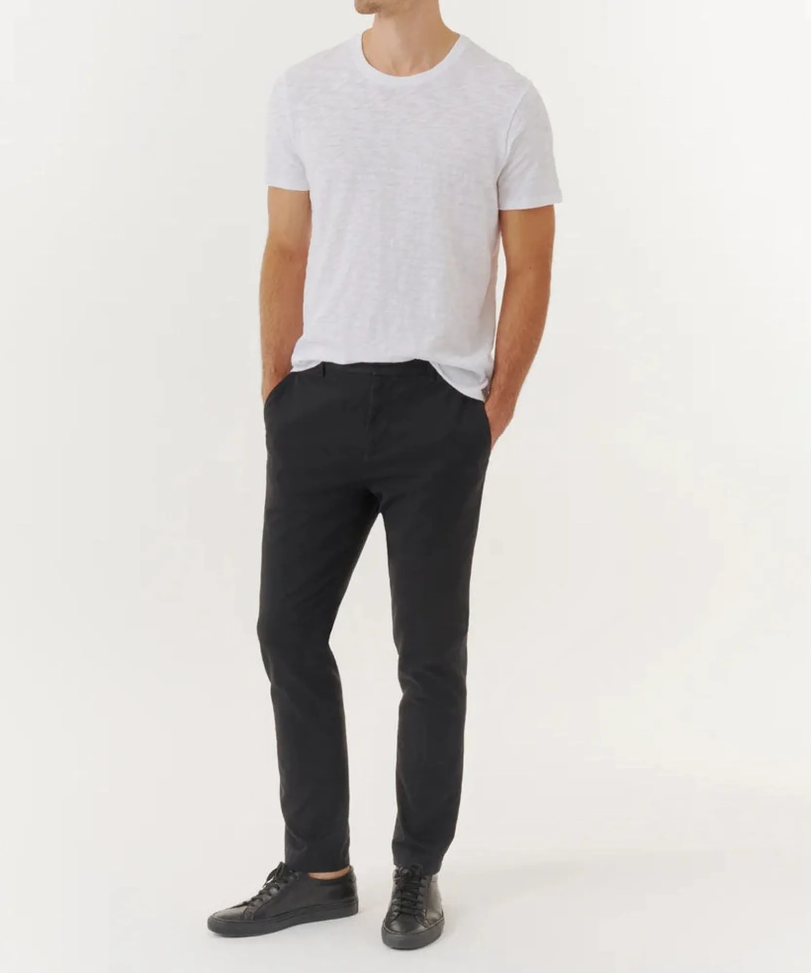 Cotton Twill Slim Pants -|ATM Anthony Thomas Melillo Hot