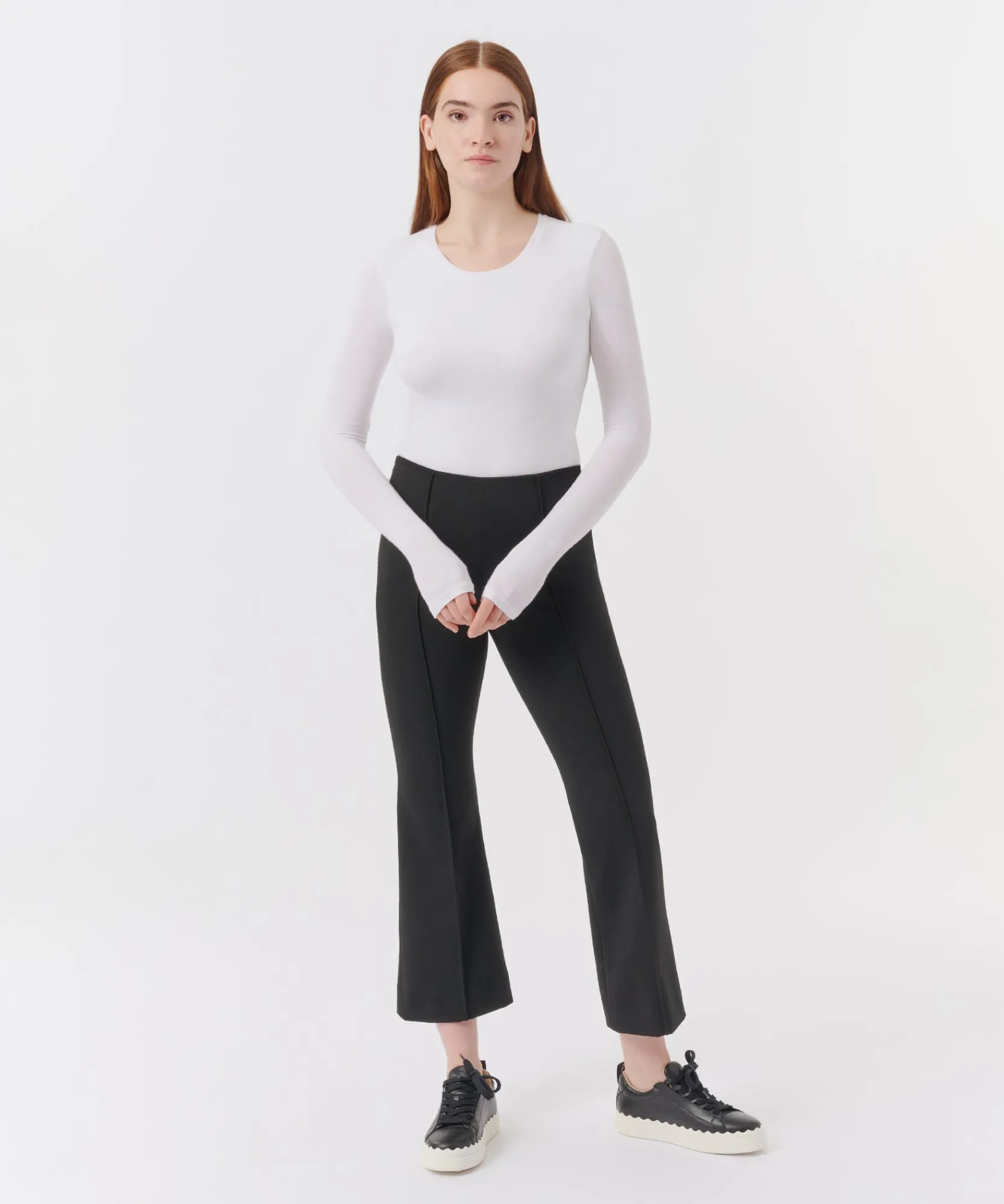 Ponte Kick Flare Pant -|ATM Anthony Thomas Melillo Hot