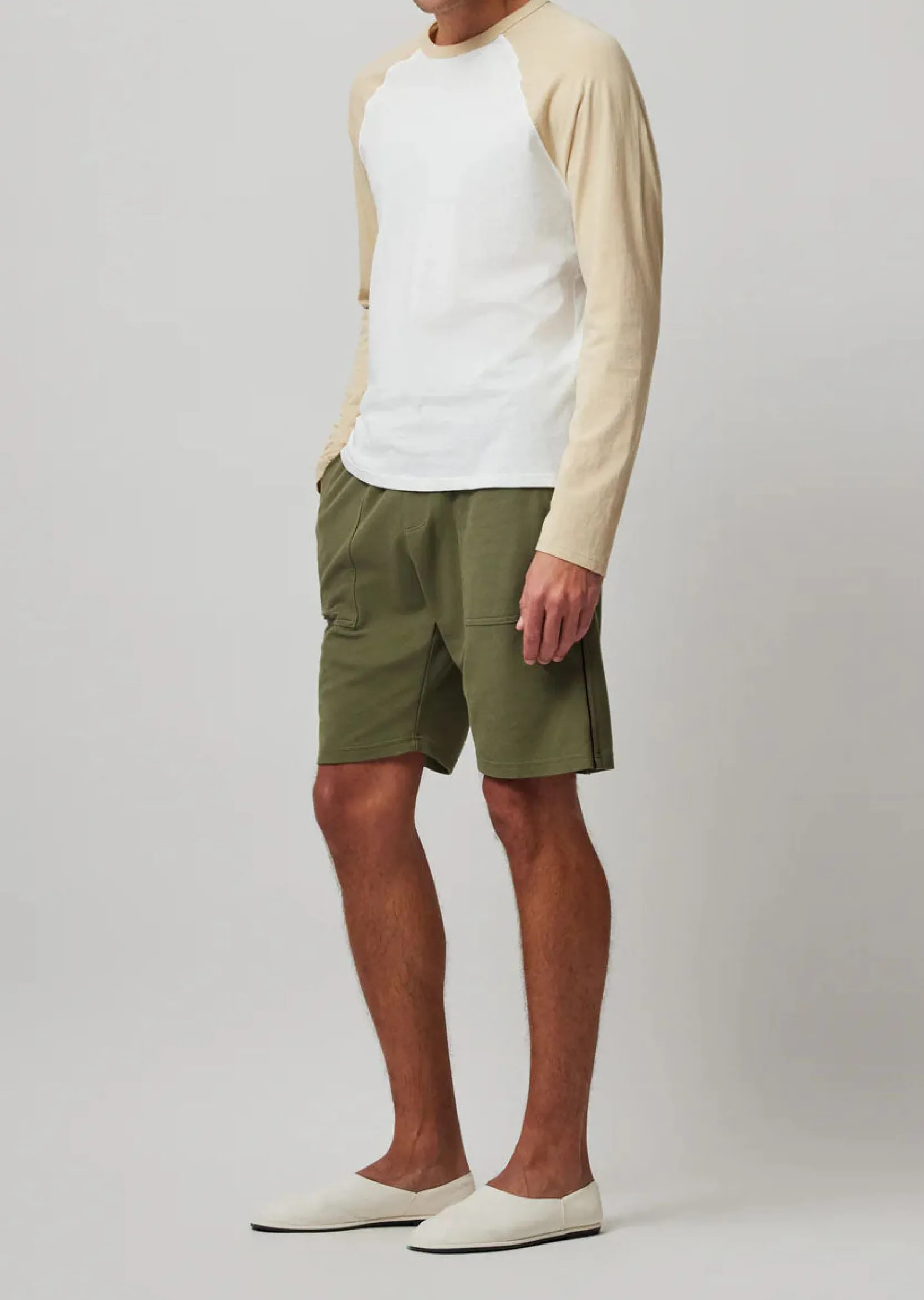 Pique Shorts With Tipping -|ATM Anthony Thomas Melillo Sale