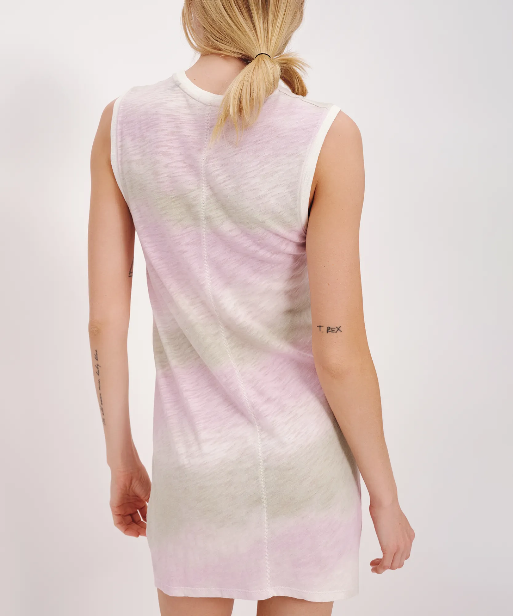 Slub Jersey With Sleeveless Muscle Dress -|ATM Anthony Thomas Melillo Discount
