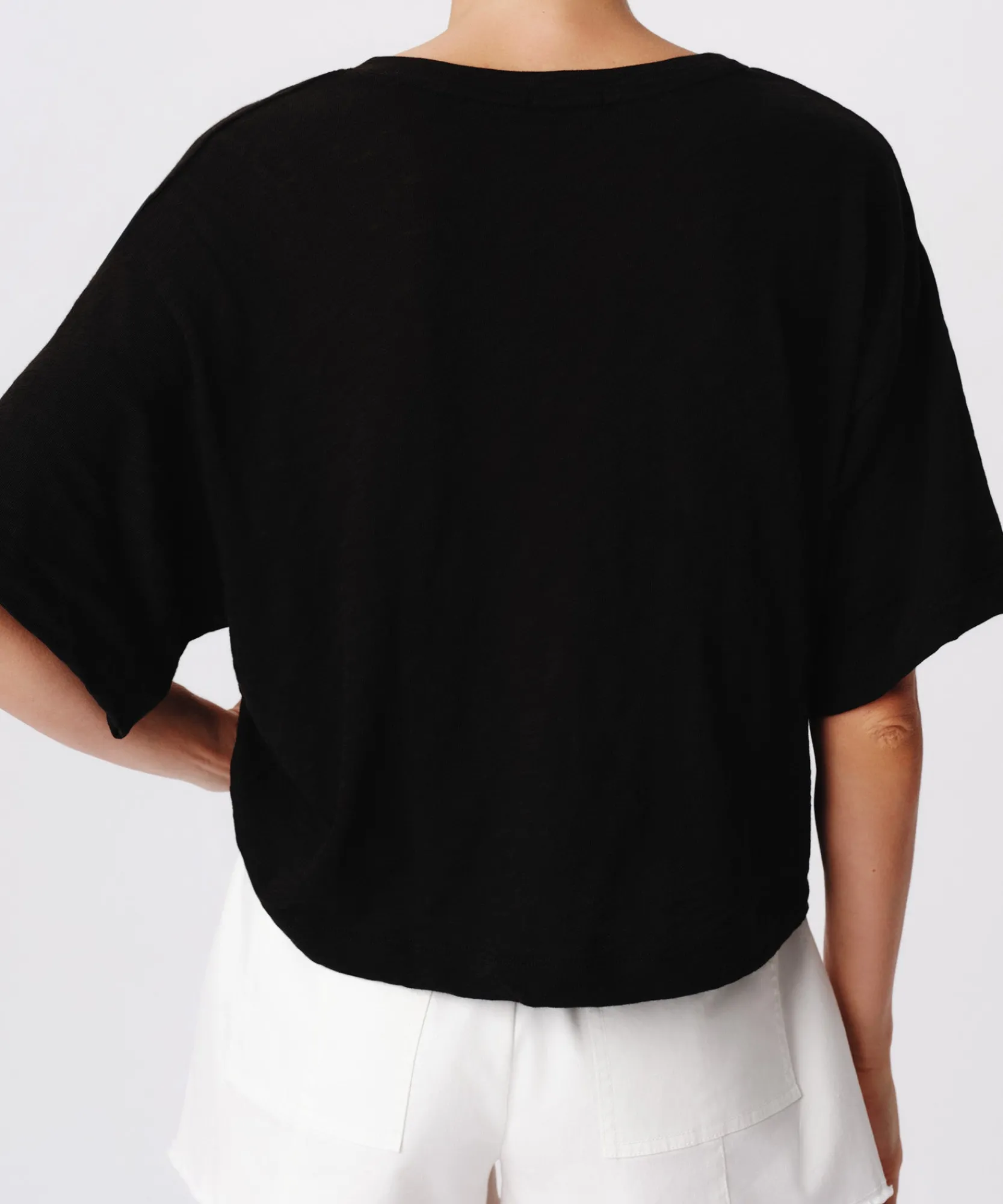 Slub Jersey V-Neck Tee -|ATM Anthony Thomas Melillo Online