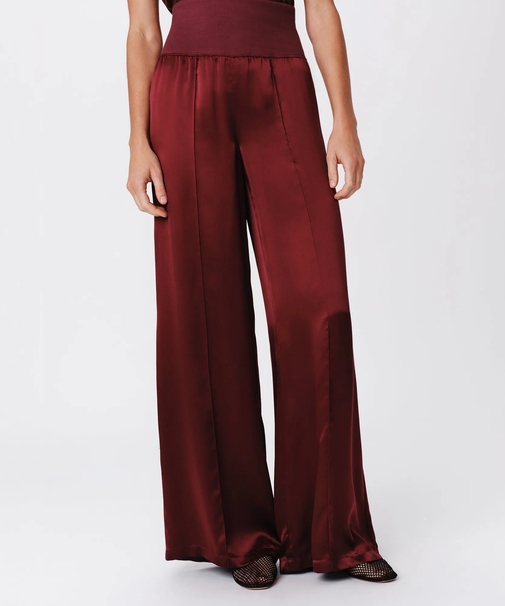Silk Charmeuse Palazzo Pant -|ATM Anthony Thomas Melillo Hot