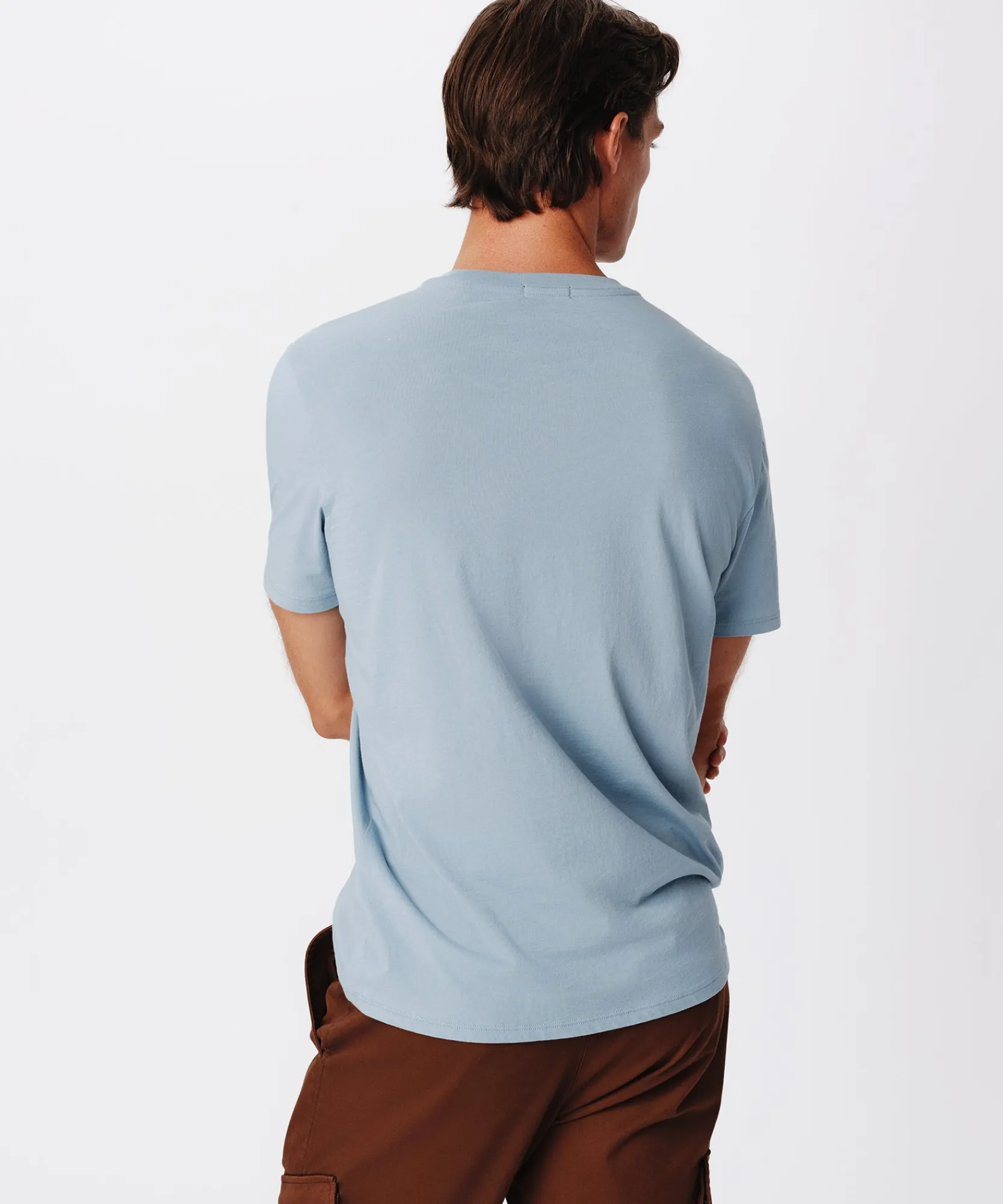 Classic Jersey Short Sleeve Crew Neck Tee -|ATM Anthony Thomas Melillo Outlet