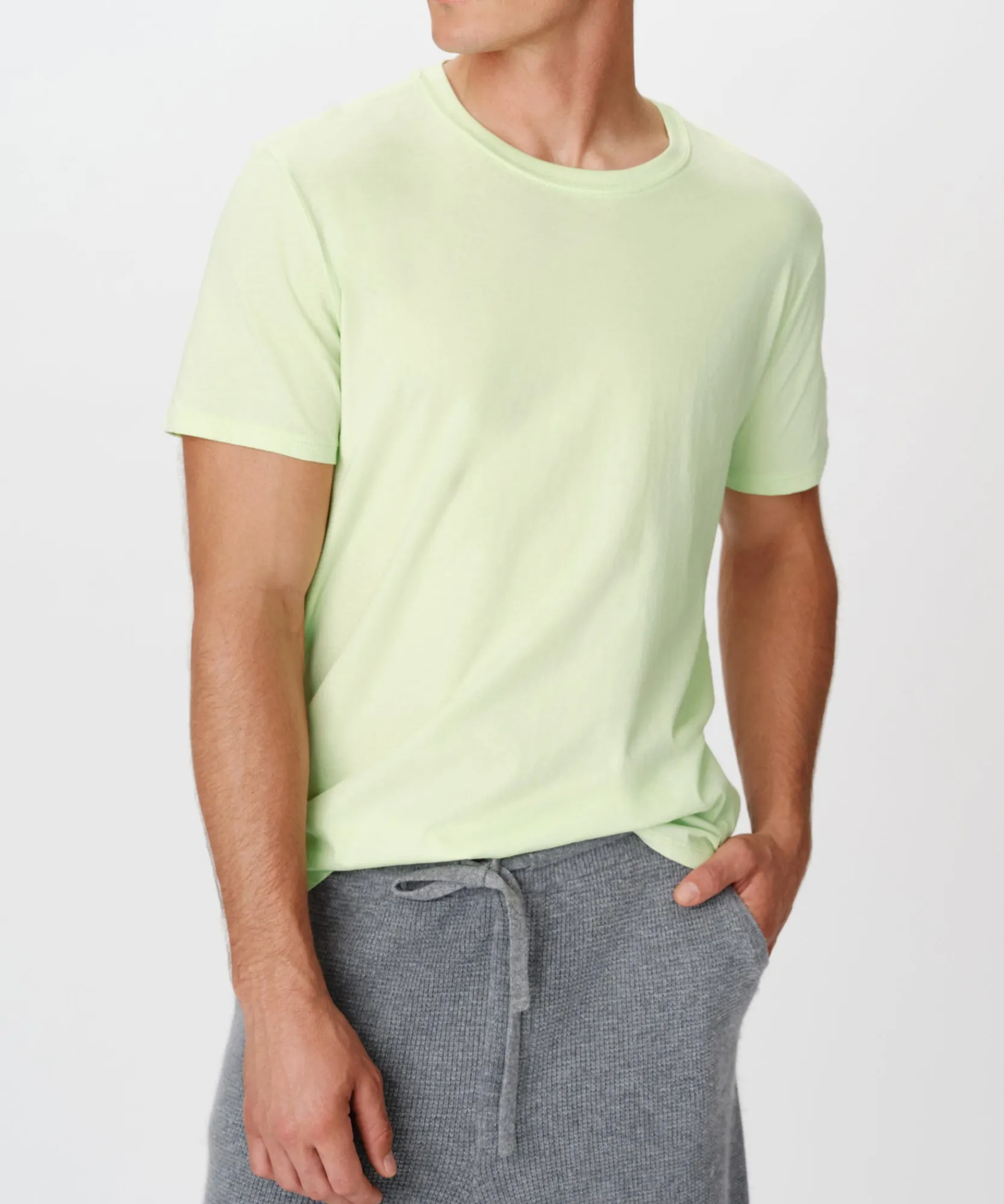 Classic Jersey Short Sleeve Crew Neck Tee -|ATM Anthony Thomas Melillo Online