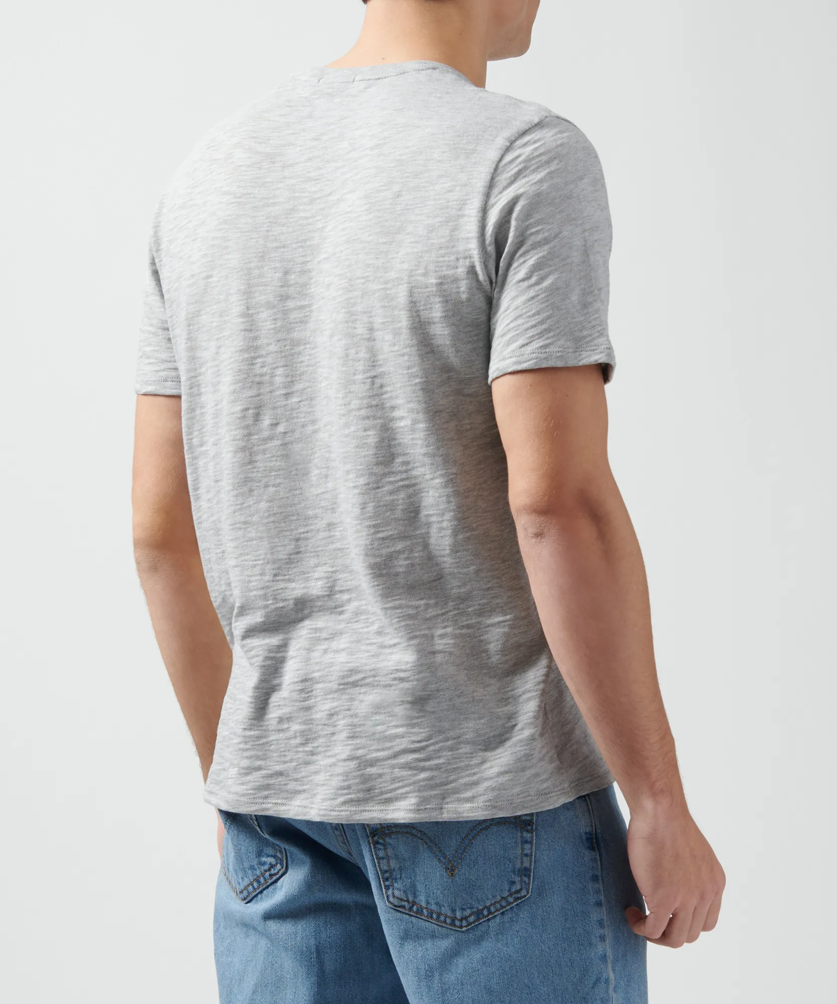 Slub Jersey Crew Neck Tee -|ATM Anthony Thomas Melillo Clearance