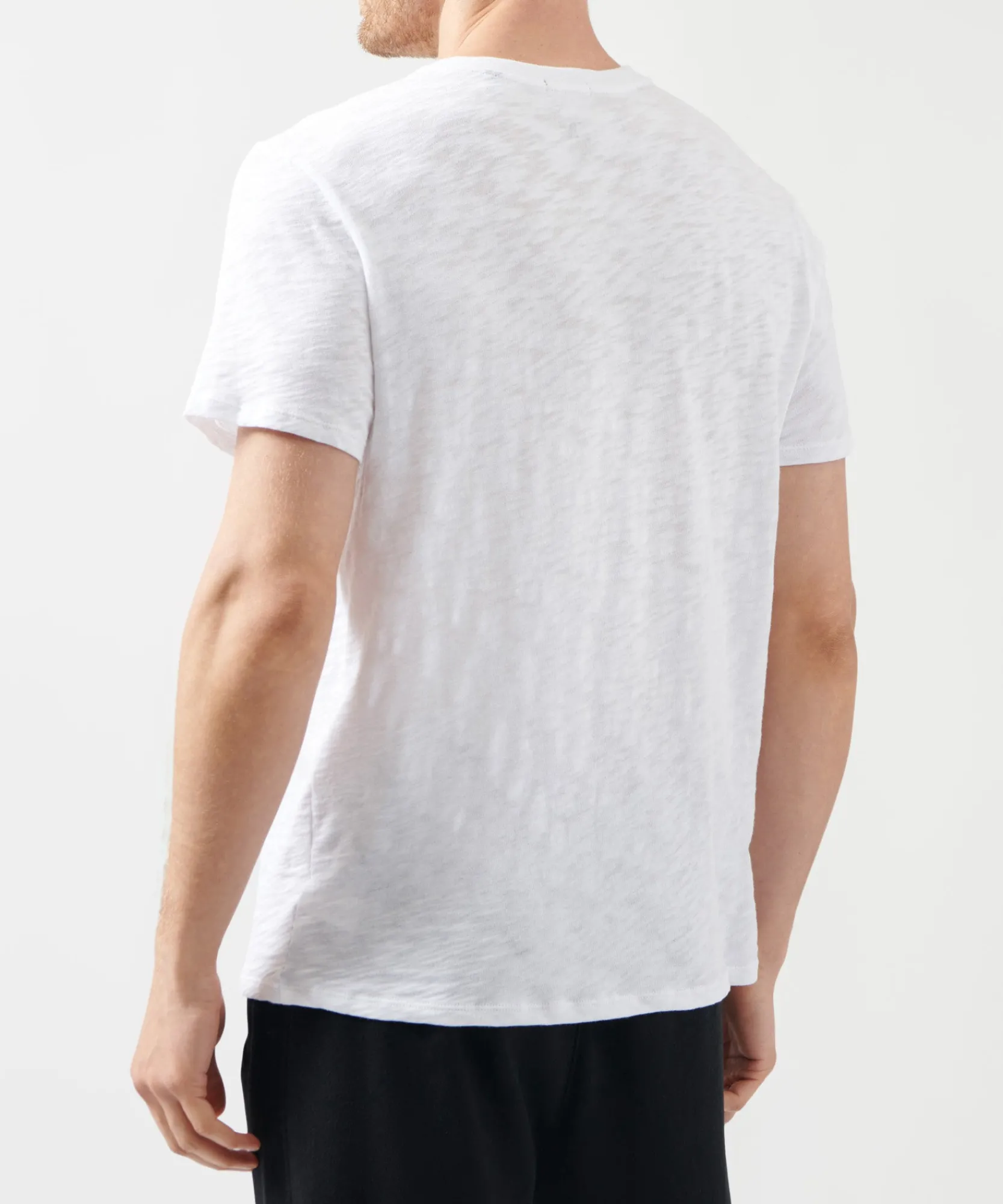 Slub Jersey V-Neck Tee -|ATM Anthony Thomas Melillo Hot